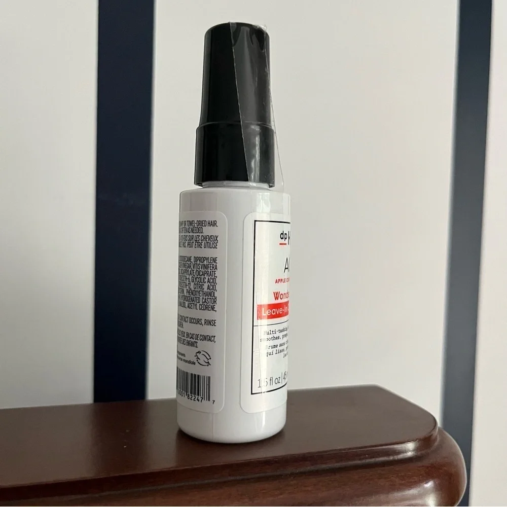 dpHUE ACV Apple Cider Vinegar WonderWorks Leave-In Conditioner 1.5 Fl Oz NWT